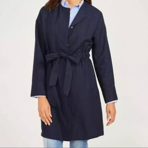 J. McLaughlin Jackets & Blazers - NWT J.Mclaughlin Sondra  Womens Linen Blend Jacket Coat sz XS